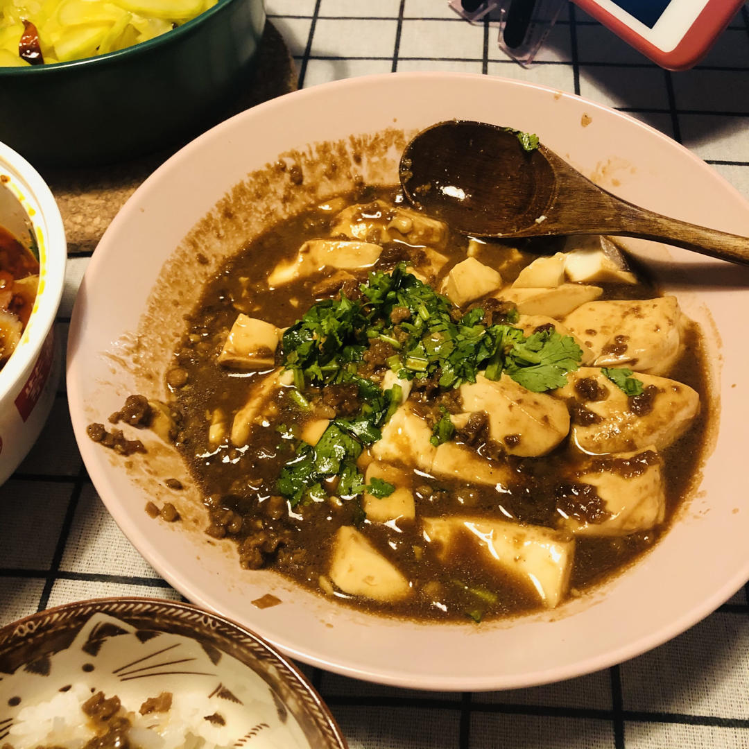 肉末嫩豆腐｜嫩滑口感爽口！这道快手菜超级下饭！！（减脂少油版）
