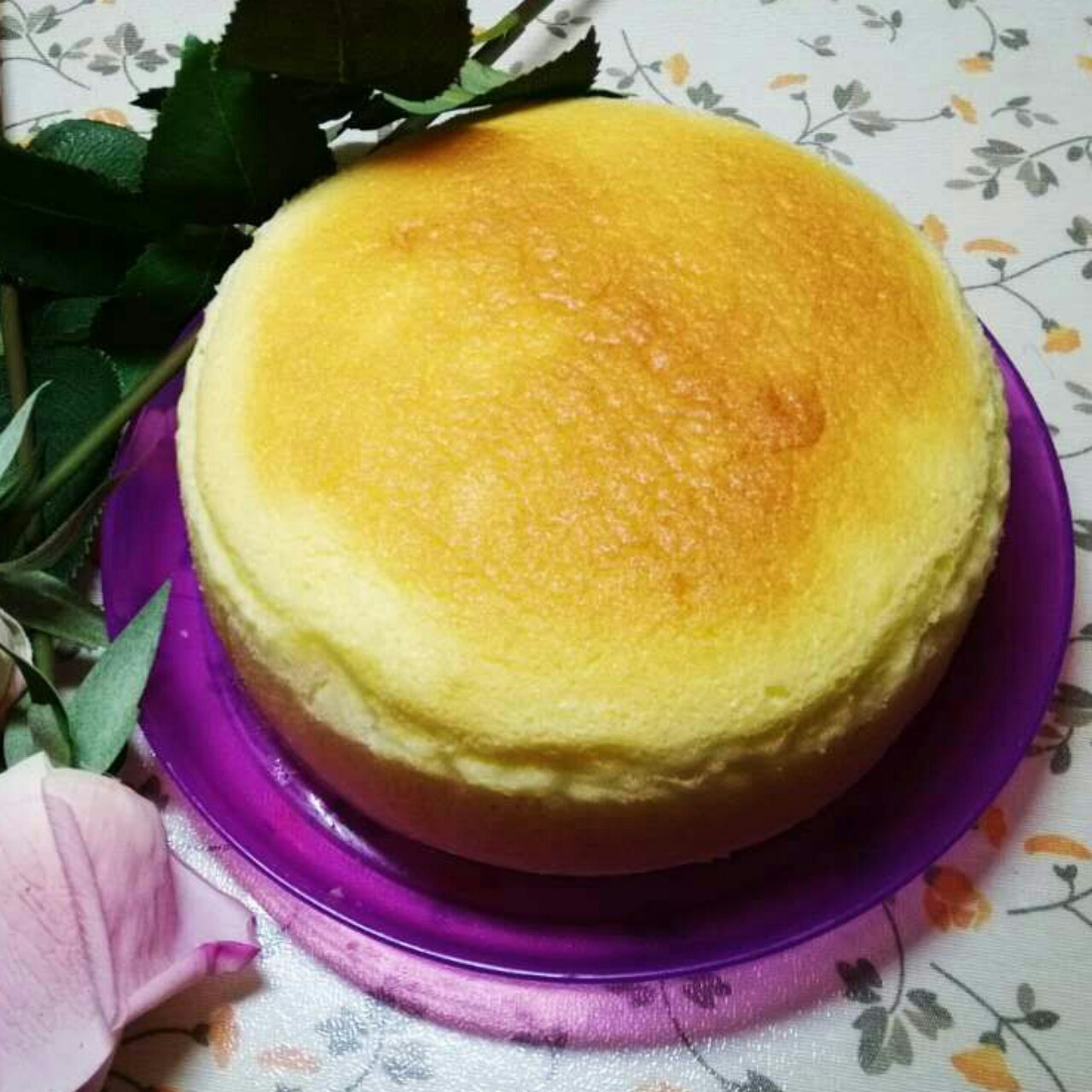 轻乳酪芝士蛋糕6寸#皮黑森林#