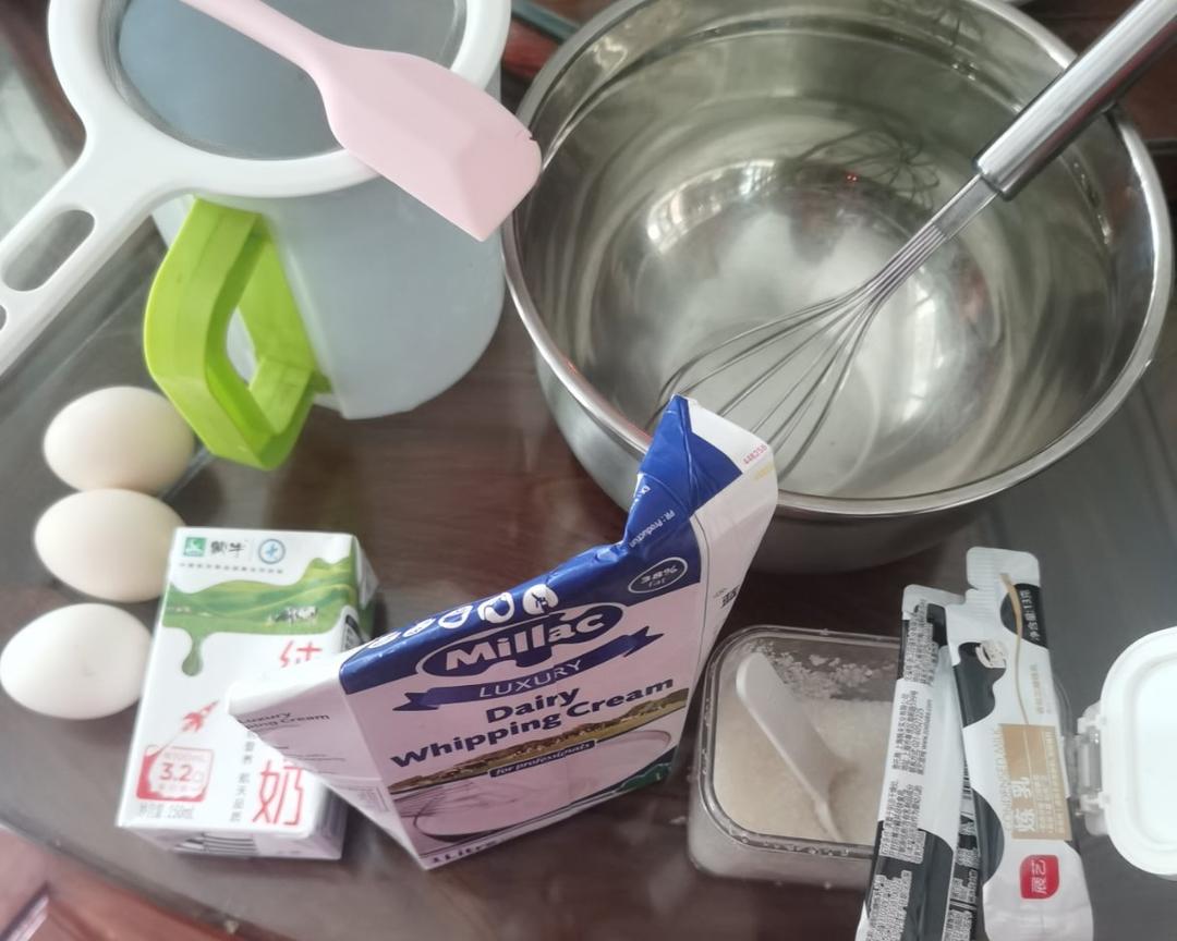 纯奶手撕吐司的做法 步骤1