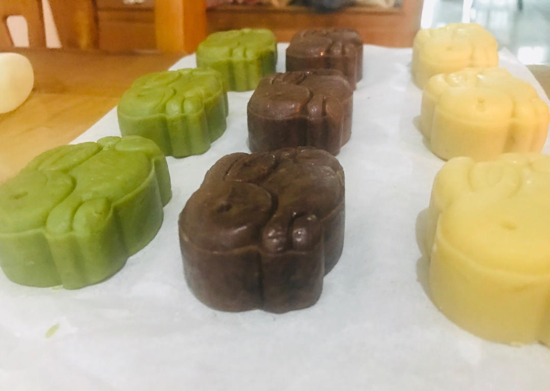 省时简易绿豆糕-免泡豆免过筛