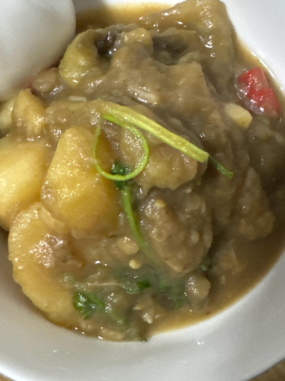 土豆炖茄子