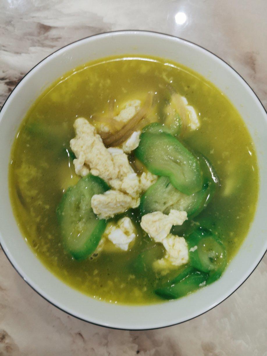 下厨房用户7g04做的丝瓜鸡蛋粉丝汤