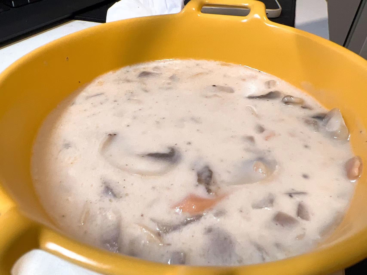 西餐厅口味的奶油蘑菇汤的做法
