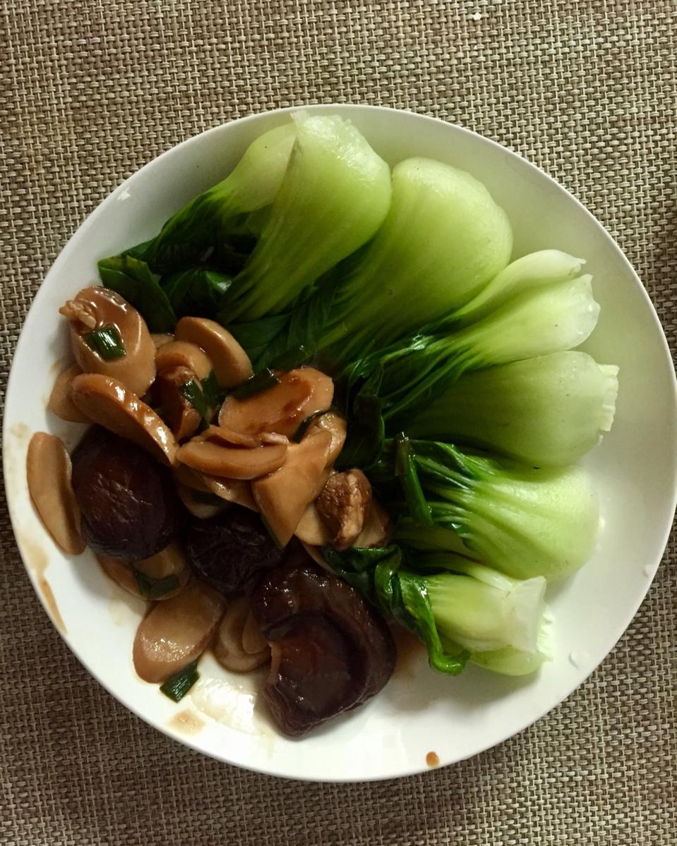蚝油香菇小油菜