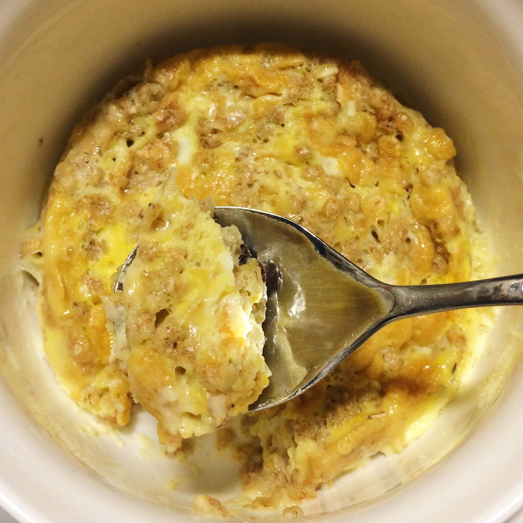 假期美食记——微波早餐燕麦蒸鸡蛋