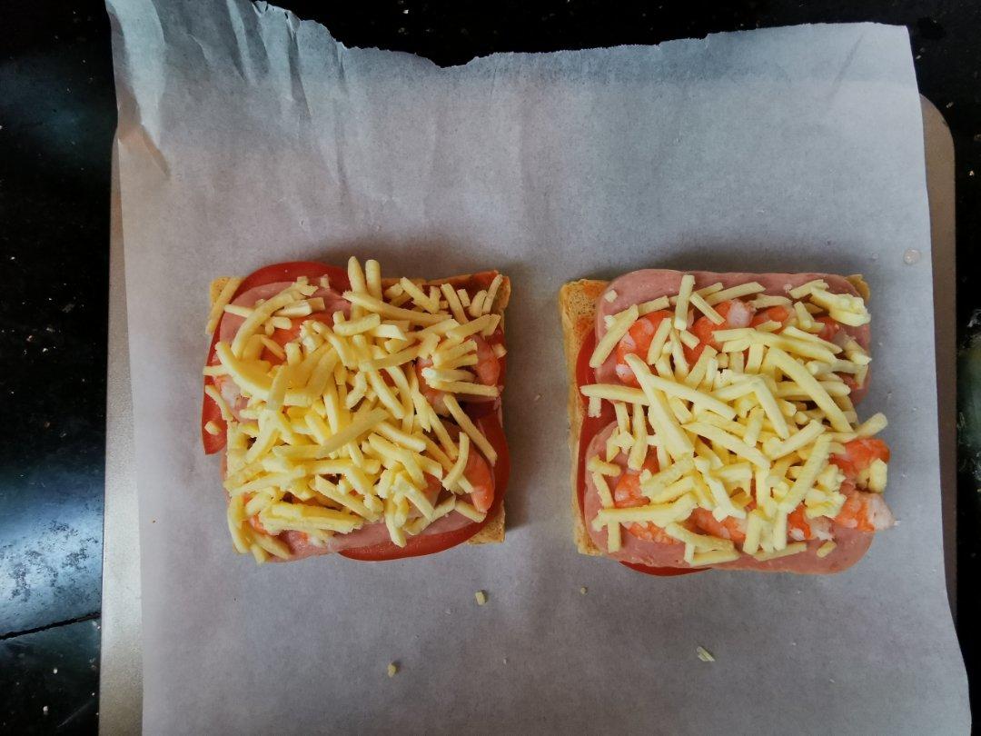 超好吃面包披萨🍕