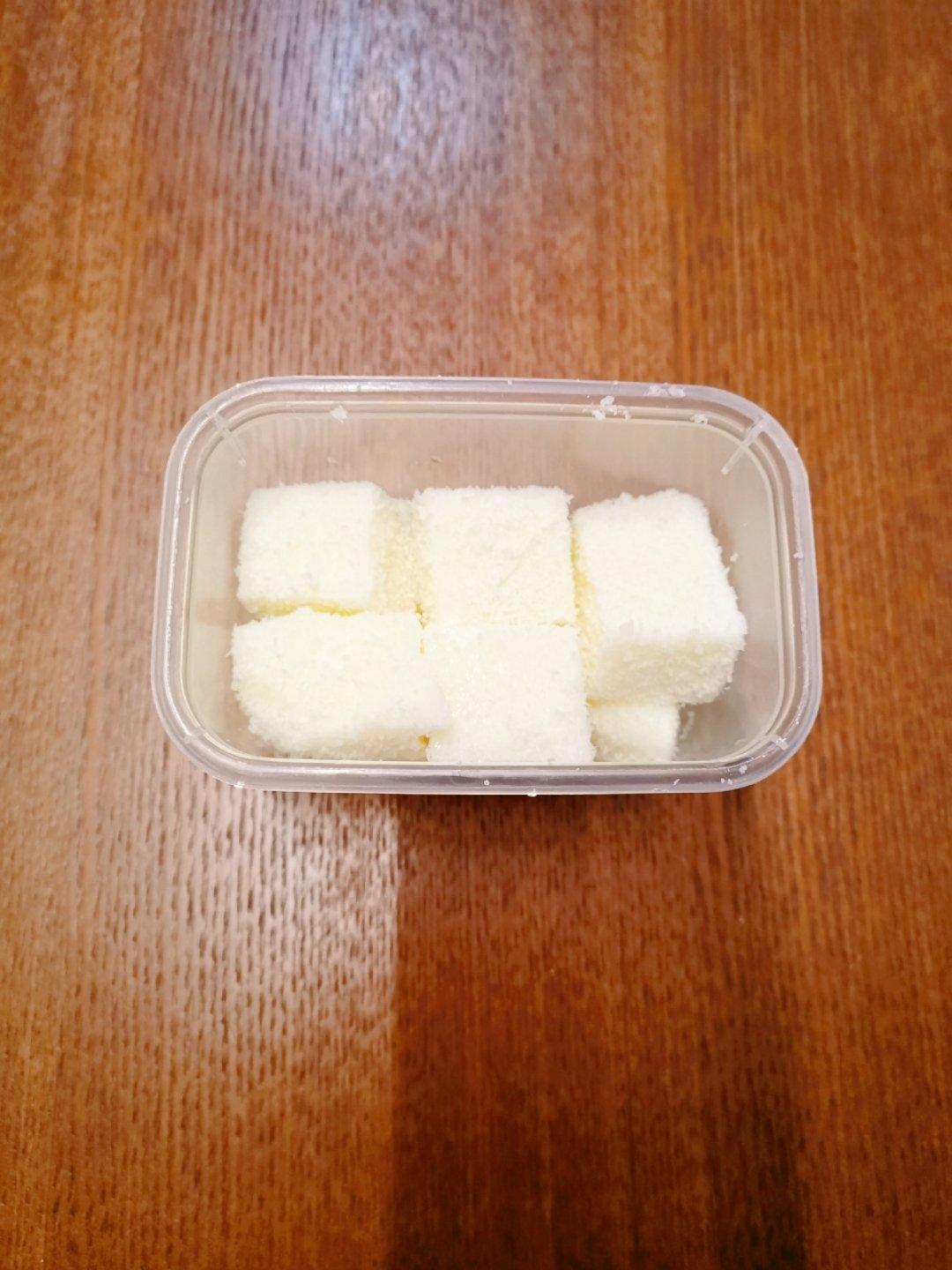 太棒啦！1个方子，做出2道口味一流的甜品！——椰奶小方&炸鲜奶