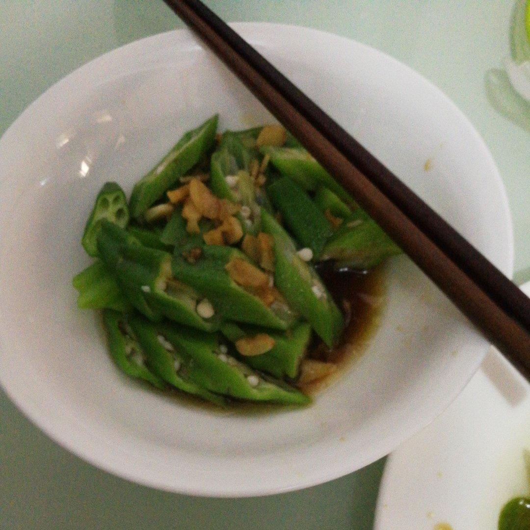 蒜蓉秋葵