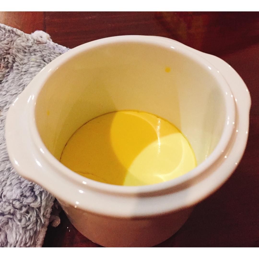 牛奶炖蛋
