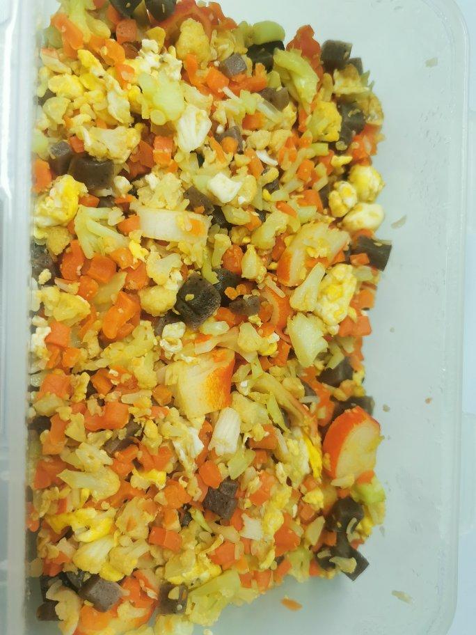 谁吃谁瘦的欧阳娜娜同款无米炒饭，好吃低卡又饱腹，减肥姐妹的福音！