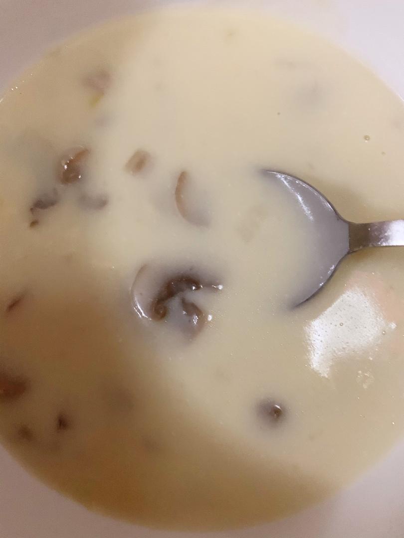 奶油蘑菇汤（完美比例版）