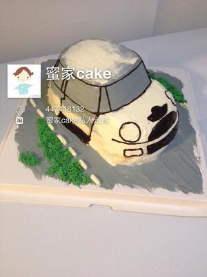 Minicooper汽车蛋糕-详的做法 步骤9
