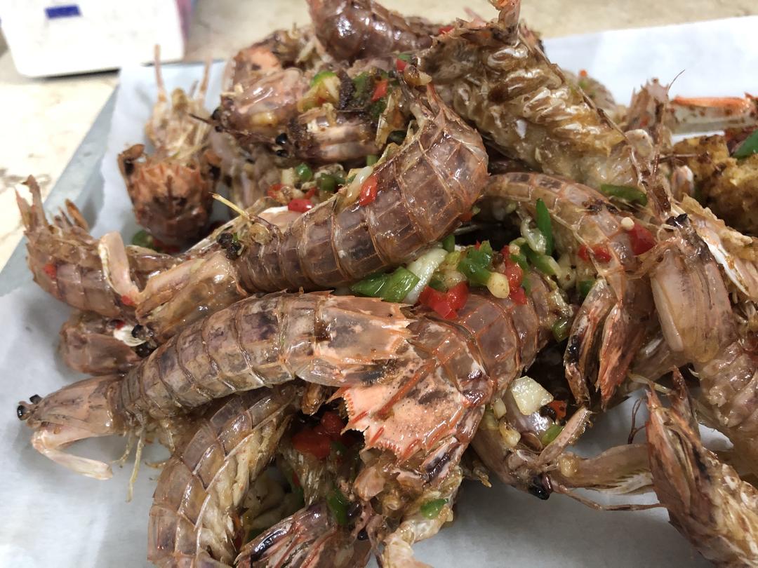 椒盐皮皮虾的做法