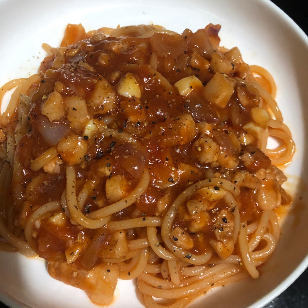 番茄肉酱意面