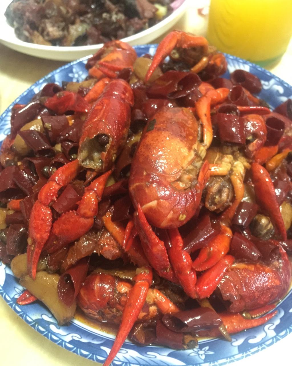 香辣小龙虾
