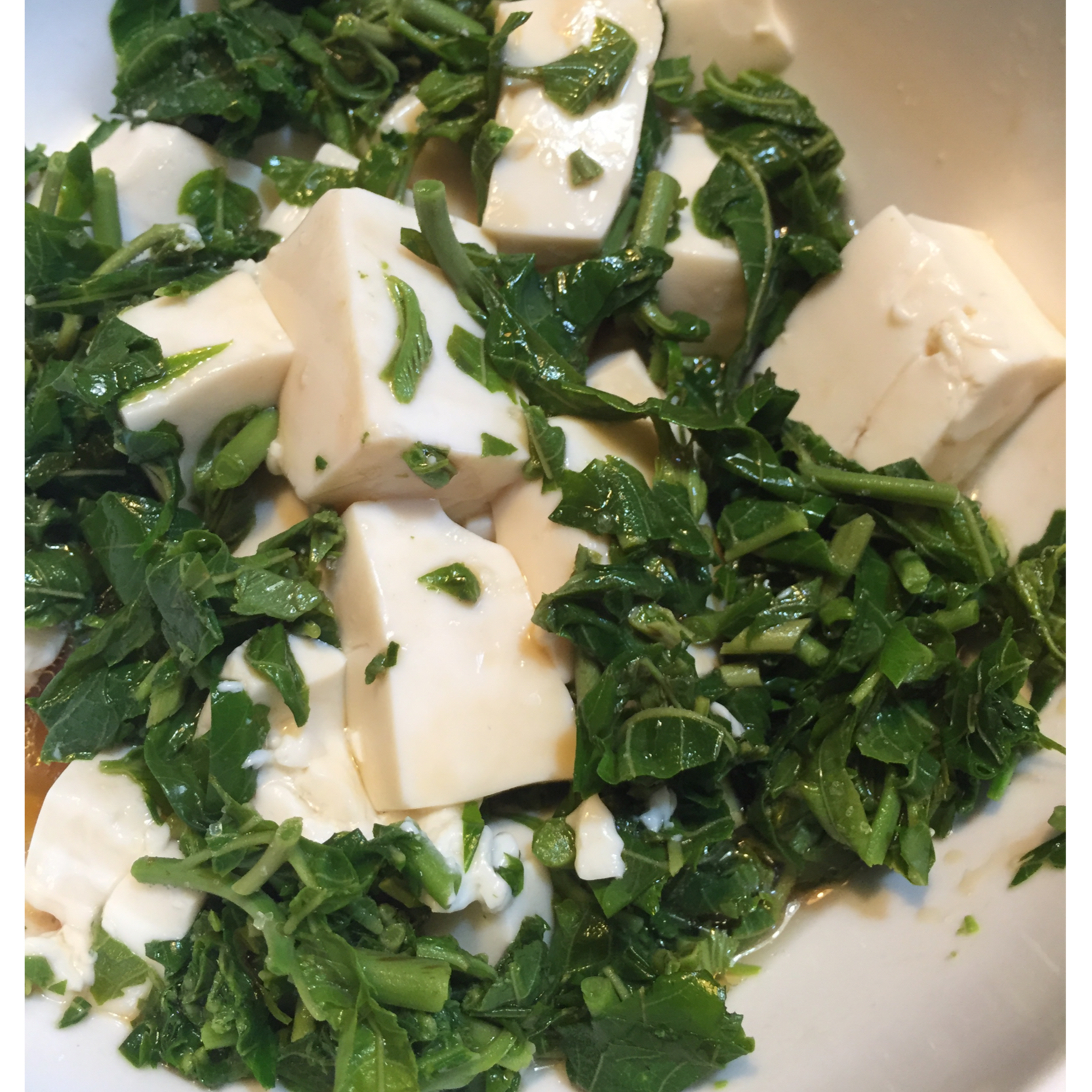 香椿拌豆腐
