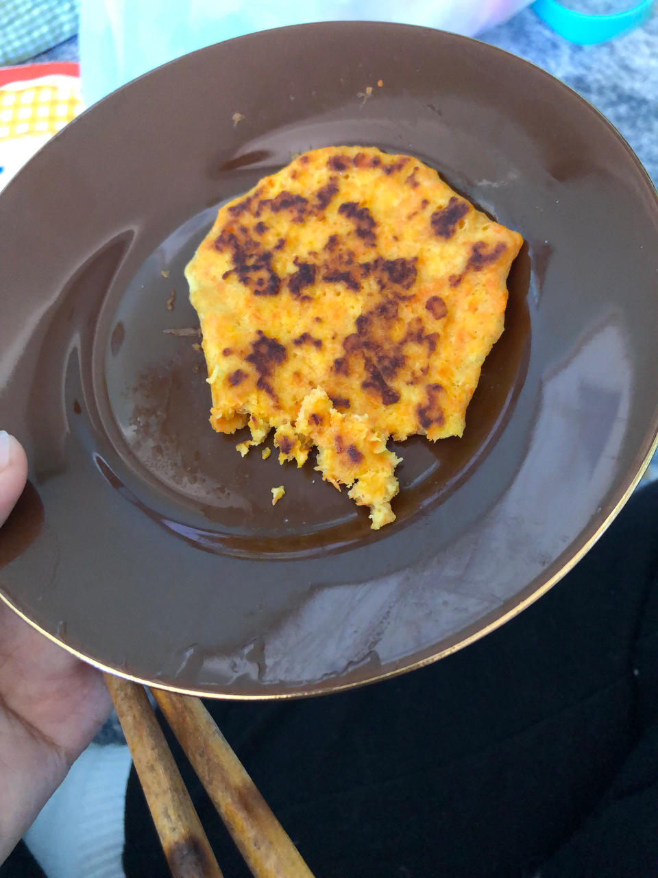 八个月宝宝辅食——胡萝卜蒸蛋糕