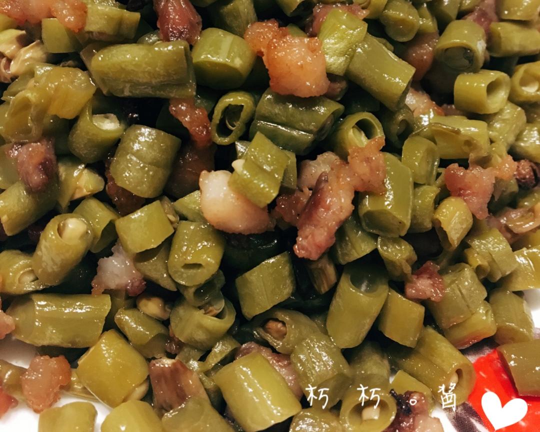 肉末酸豇豆的做法