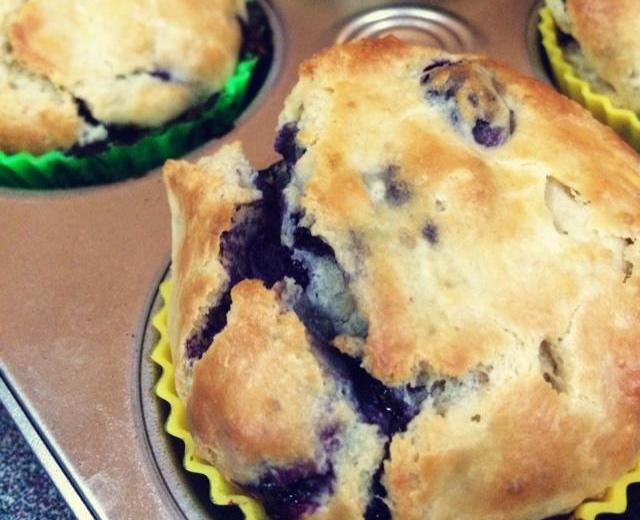 蓝莓muffin的做法