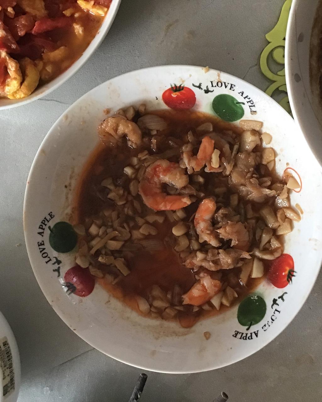 糖醋大虾(老师教的)的做法