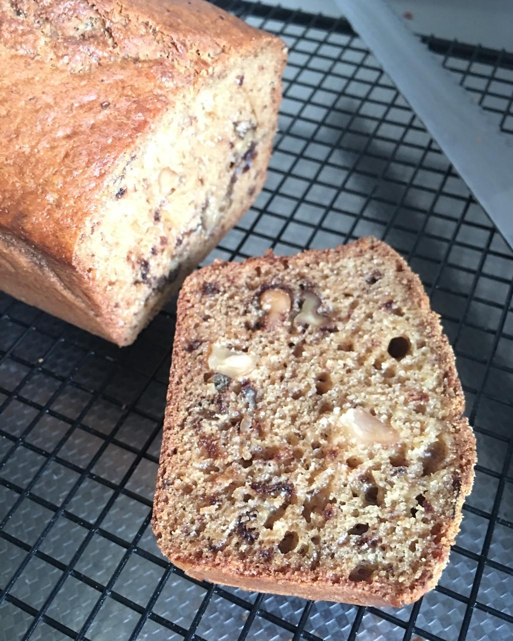 《Tinrry+》健康快手的香蕉核桃蛋糕