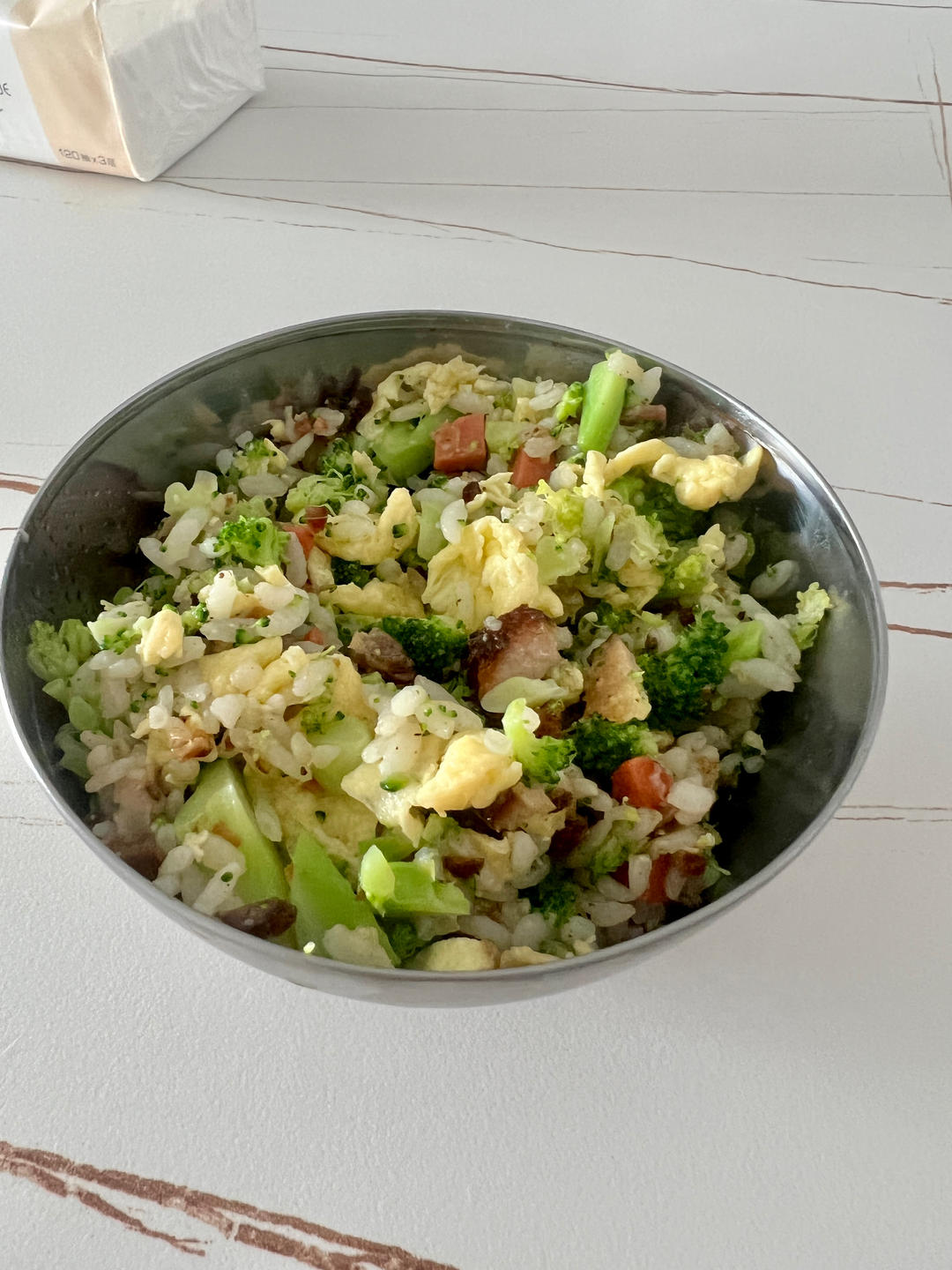 营养美味低热量：西兰花蛋炒饭