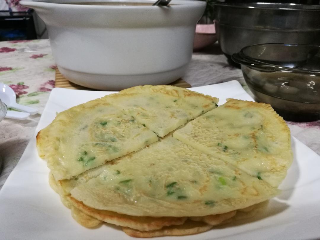 葱油饼（饺子皮 懒人快手版）