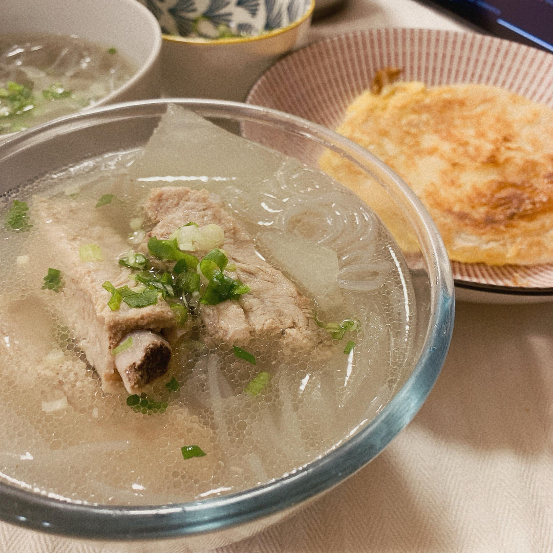 冬瓜排骨汤，夏天的味道