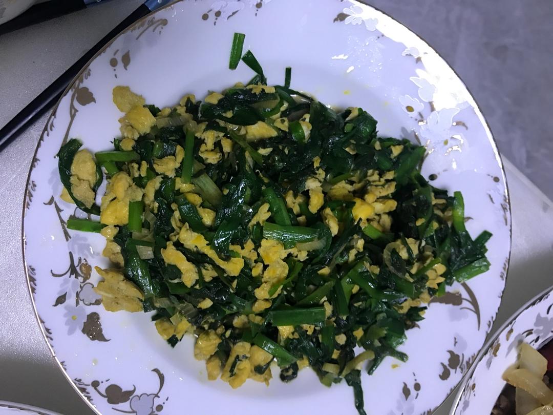 韭菜炒鸡蛋