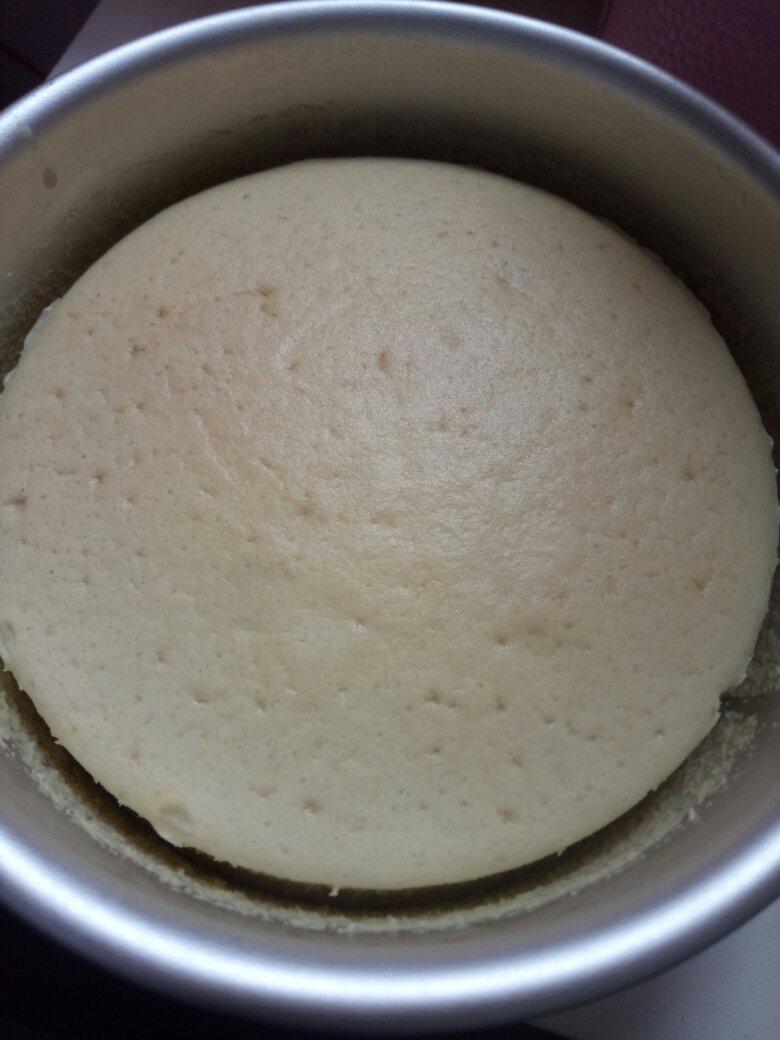 6寸轻芝士蛋糕(乳酪戚风蛋糕)