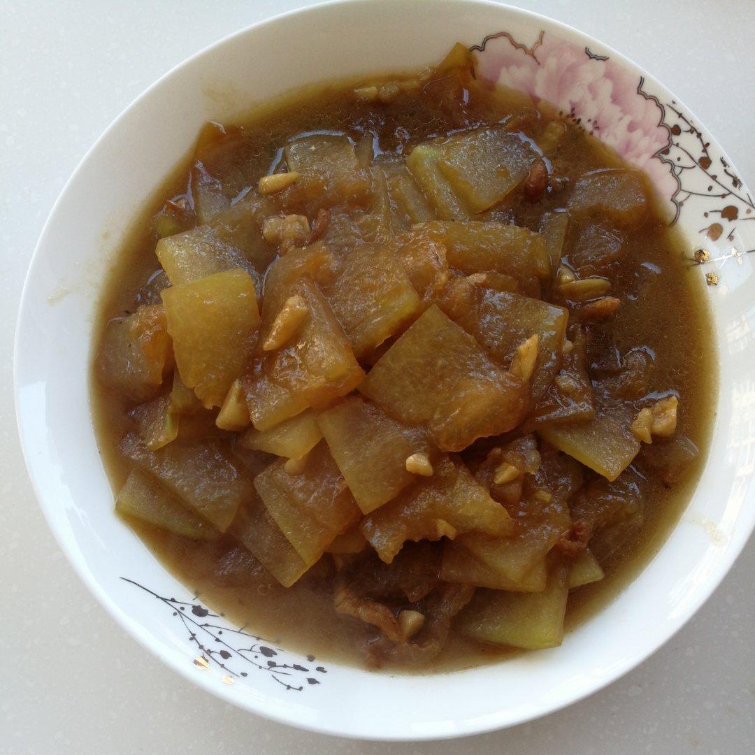 蚝油焖冬瓜