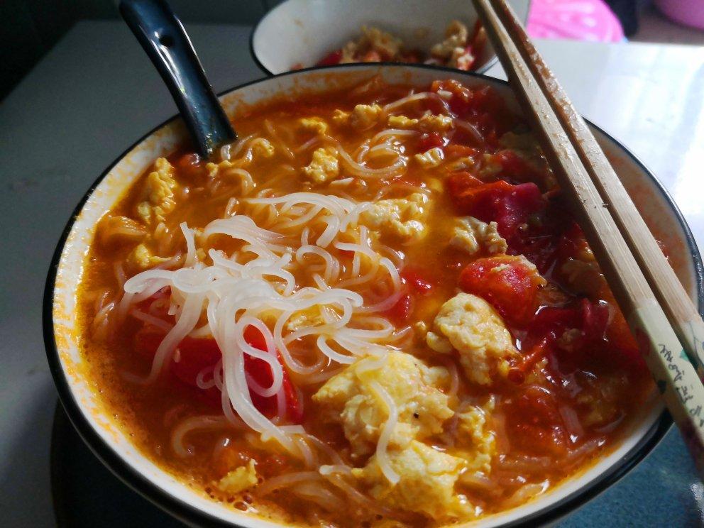 汤都要喝光的西红柿鸡蛋面