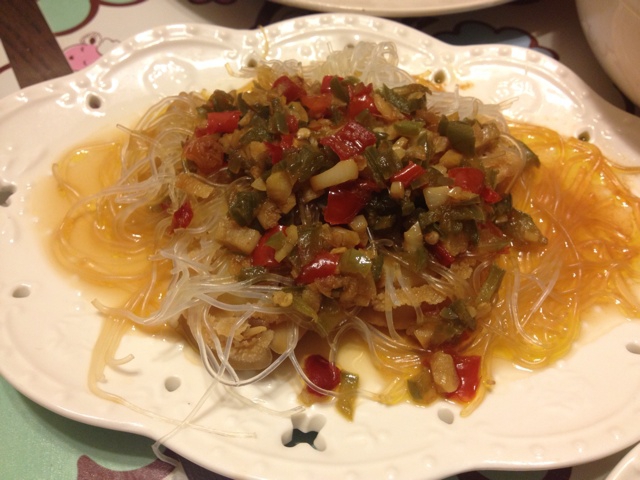 蒜蓉蒸鲜鲍鱼