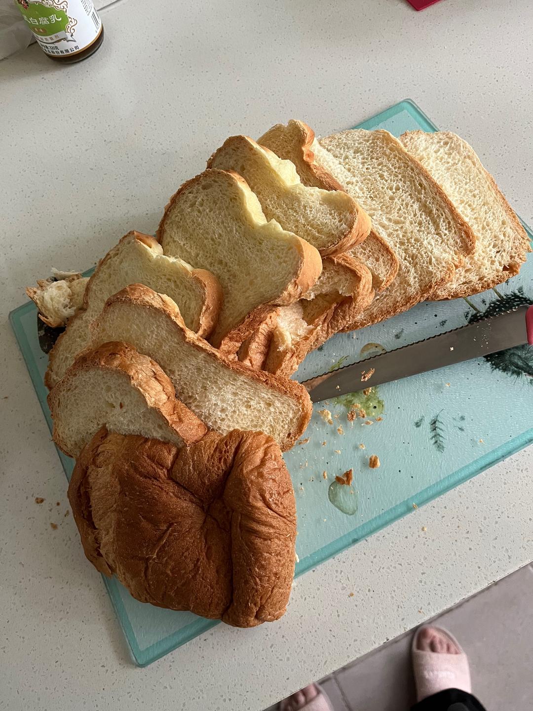 纯奶手撕吐司的做法 步骤1