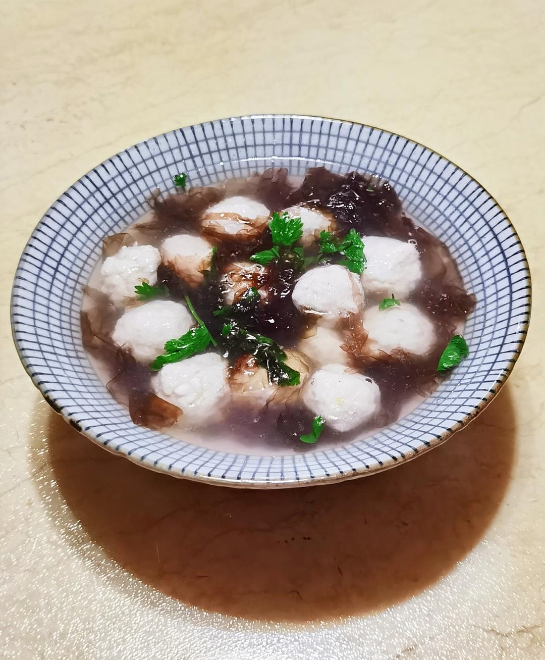 黄花鱼鱼丸汤