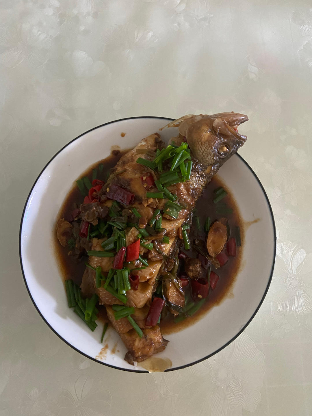 红烧鲈鱼