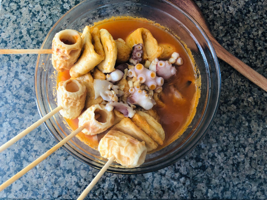 韩式香辣鱼饼汤