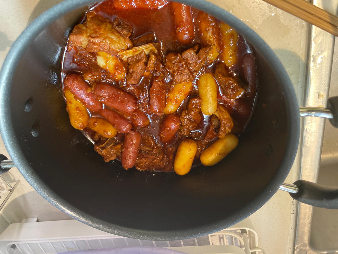 韩国辣排骨