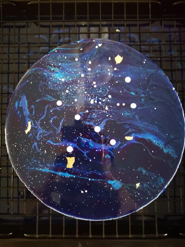 星空淋面(巧克力淋面)——神秘无比的它居然如此简单？
★经典配方★