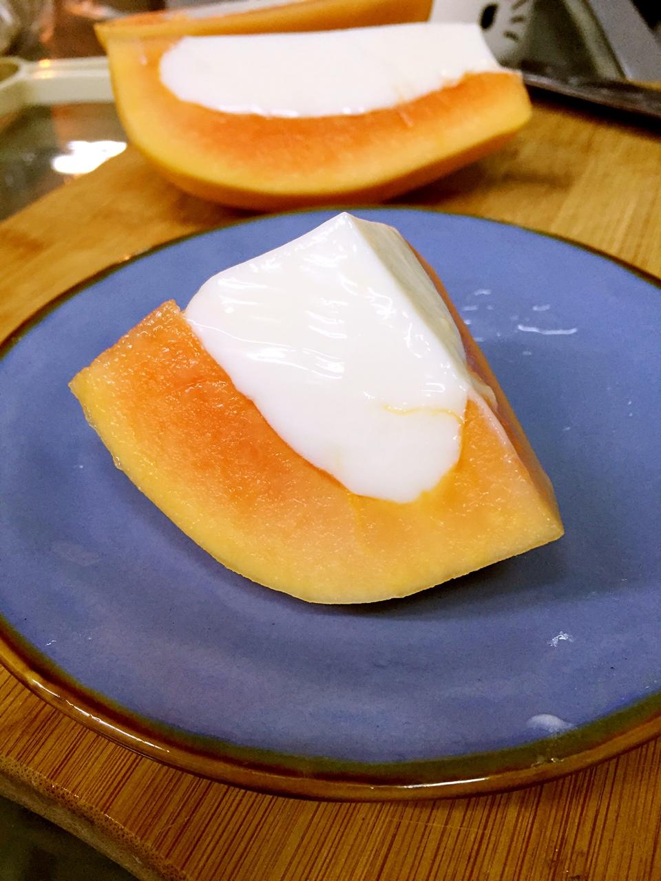 木瓜椰奶冻