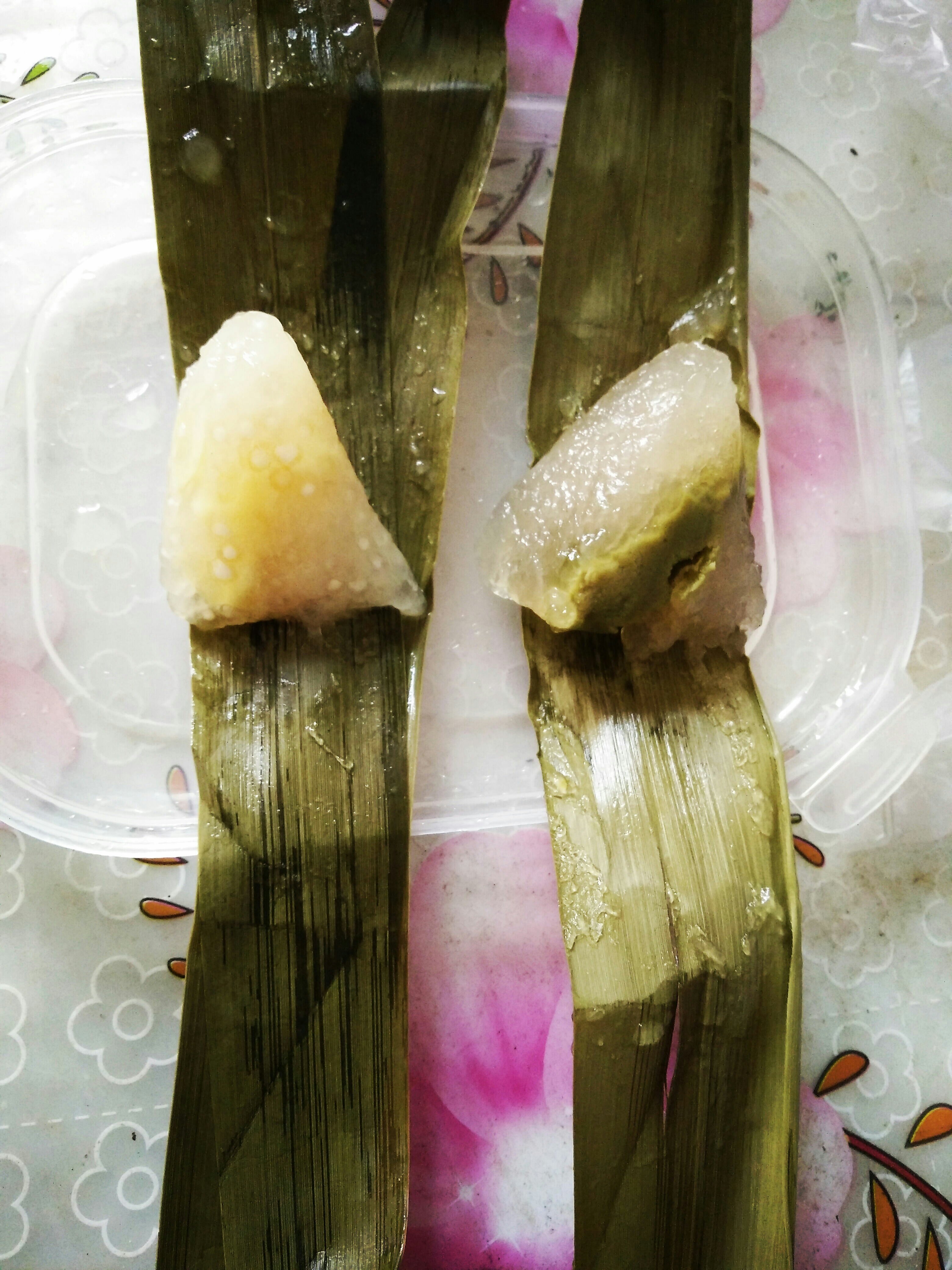 PK星冰粽的水晶小粽子的做法