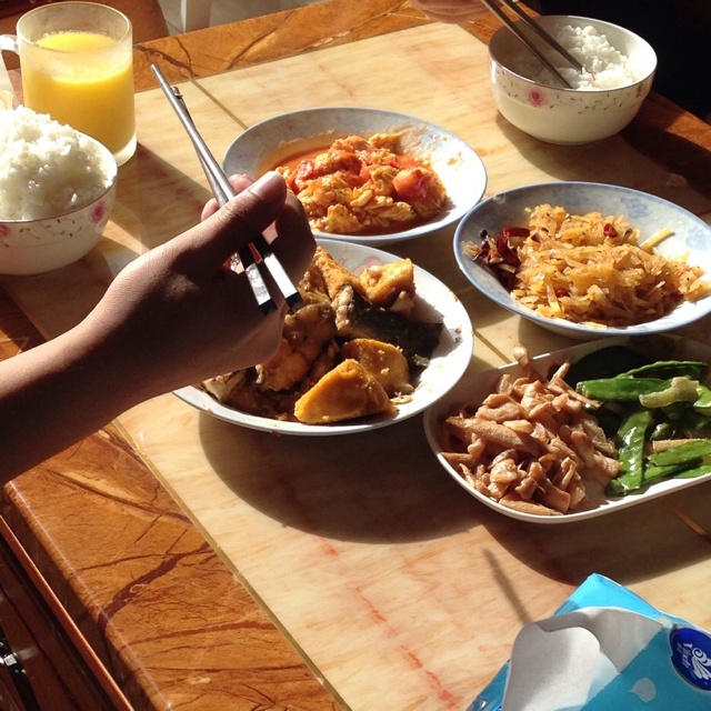 叮当mom做的朴素的晚饭1