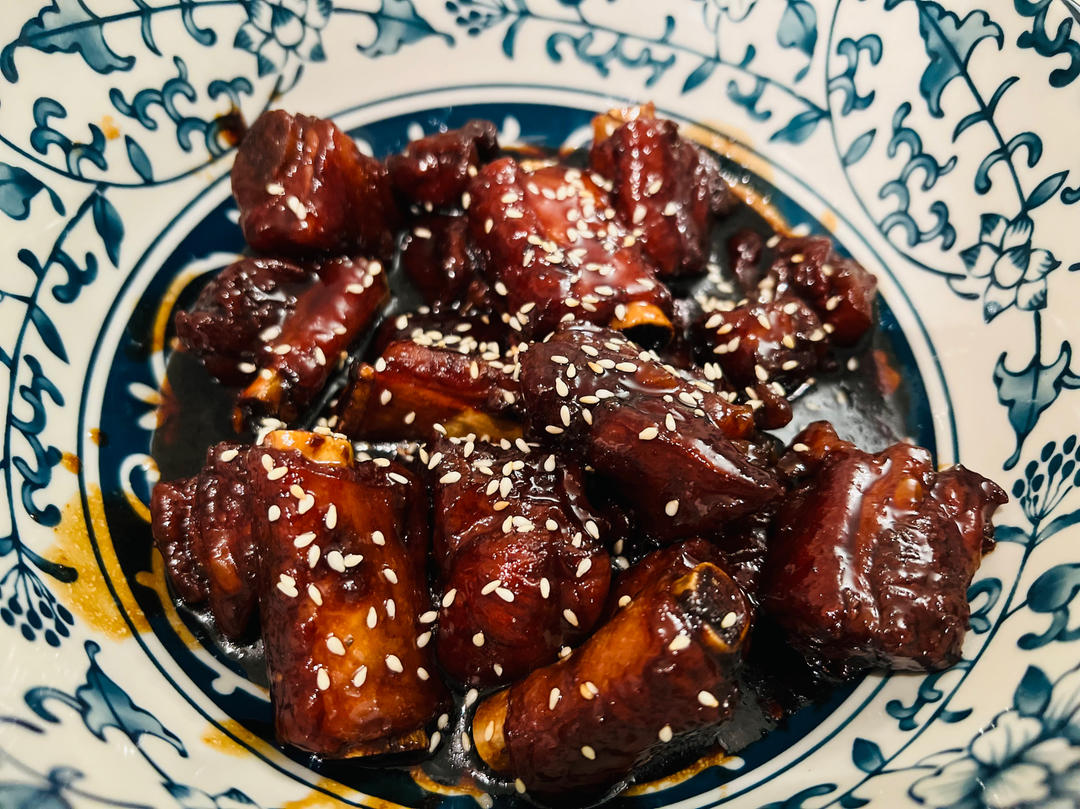 糖醋排骨/糖醋小排（不放油）（12345口诀做出正宗上海本帮）