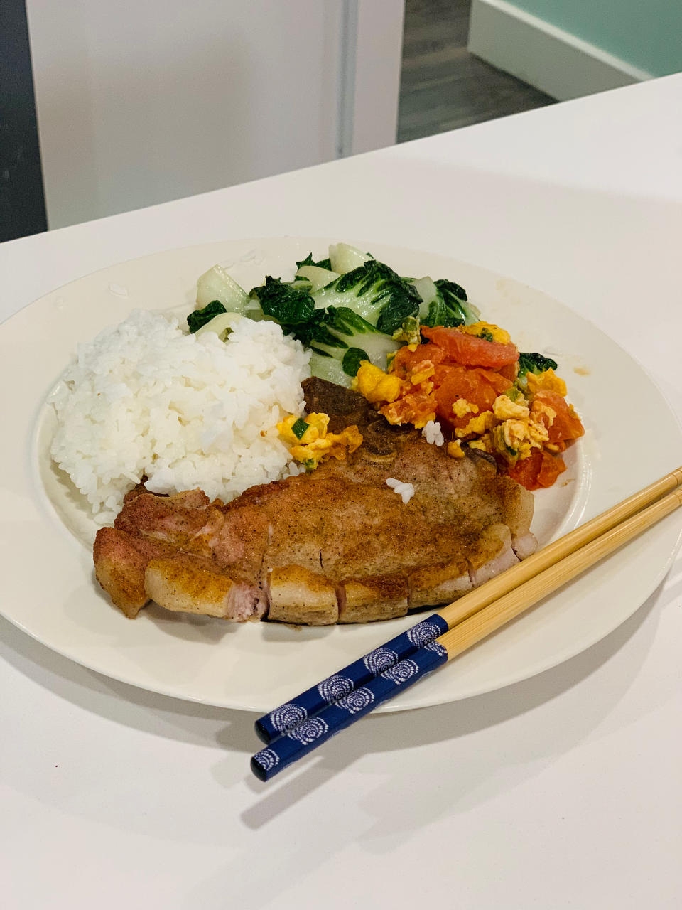 平底锅电磁炉煮大米饭