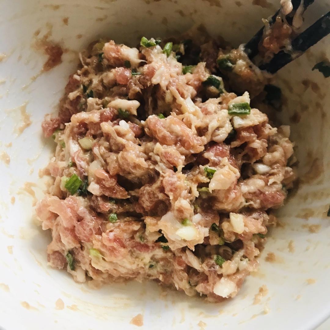 葱香肉饼