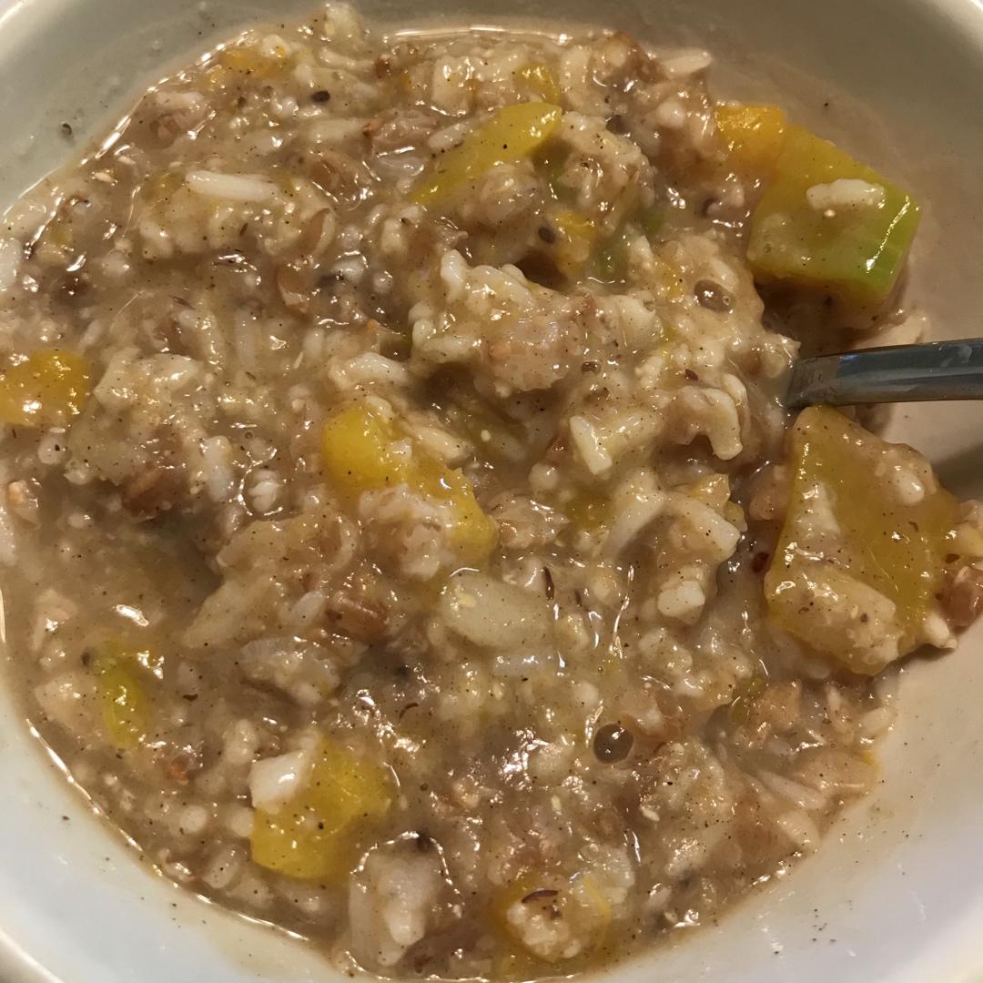 南瓜钢切燕麦粥 | 健康·三餐<好好吃饭12>