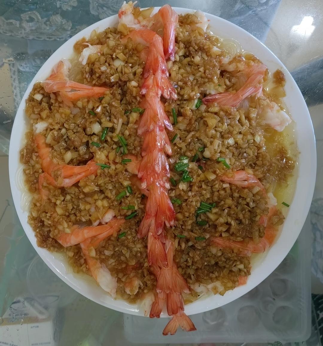 蒜蓉粉丝开背虾