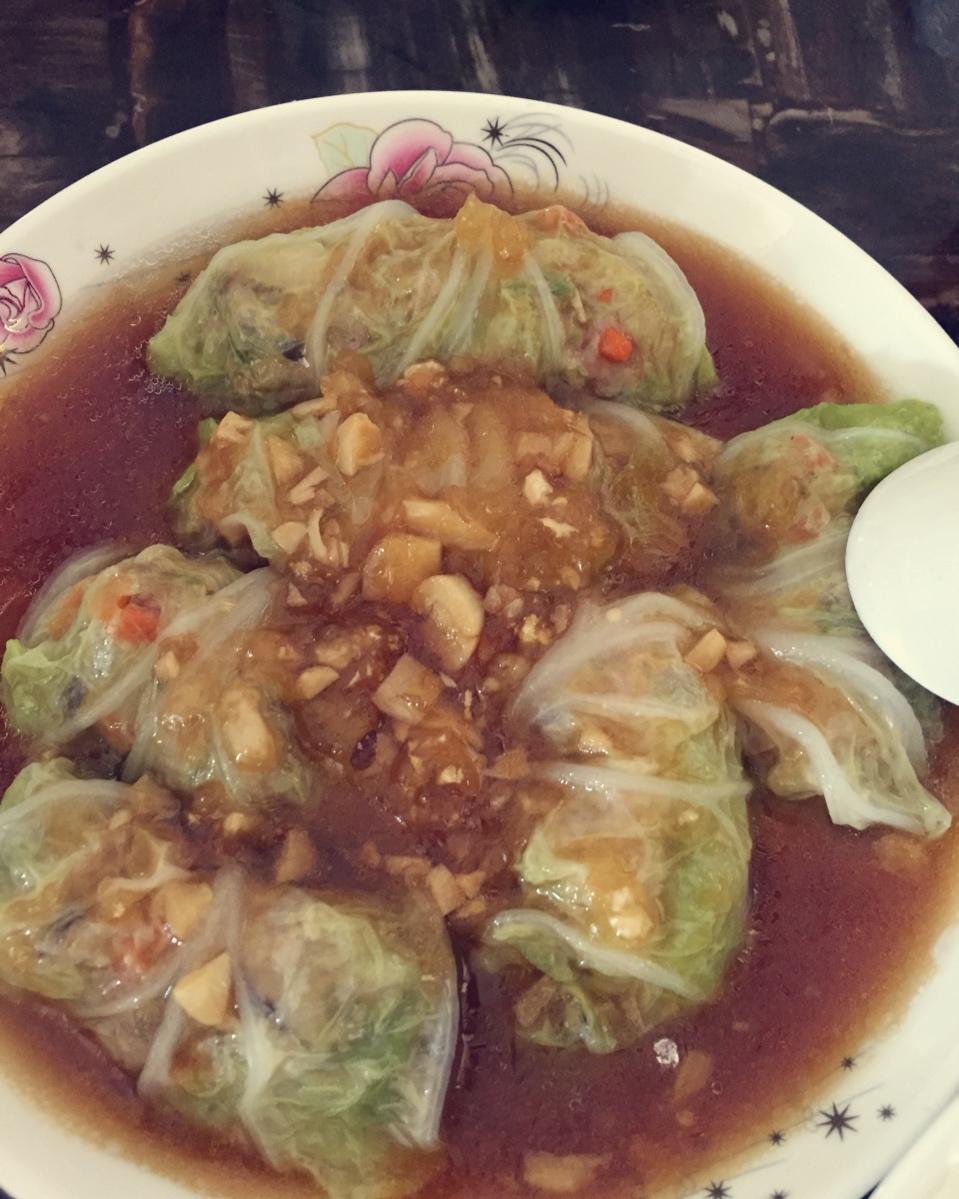 肉酿白菜卷