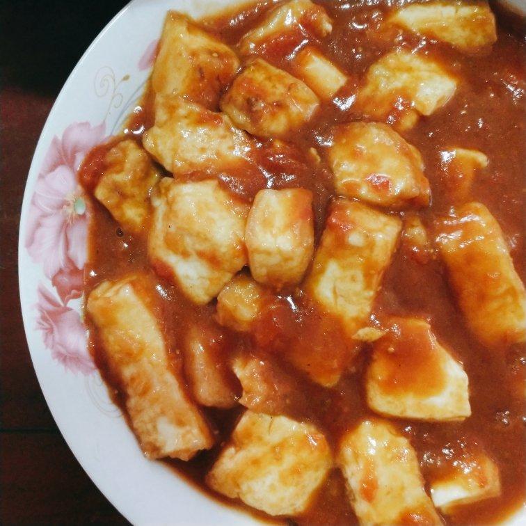 茄汁豆腐