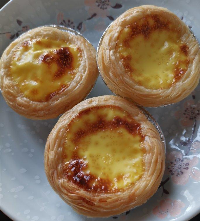 🥧超简单快手的蛋挞~（🥚全蛋液👉无淡奶油）